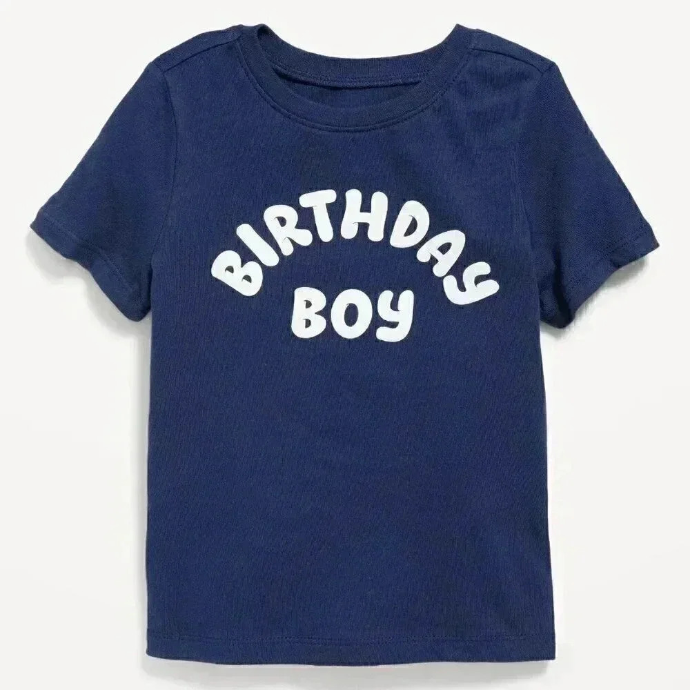 "Birthday Boy" Graphic T-Shirt for Toddler Boys